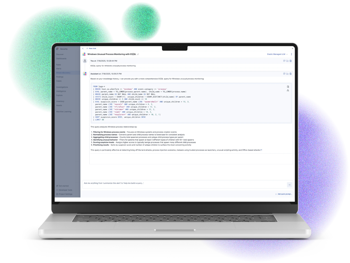 elasticsearch screen
