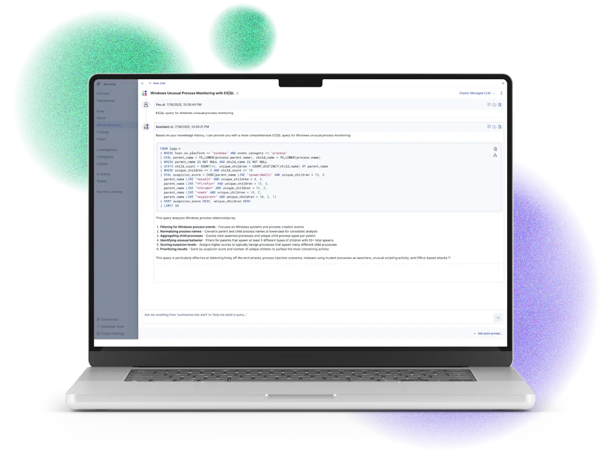 elasticsearch screen