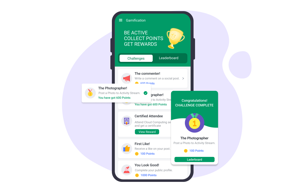 gamification event app