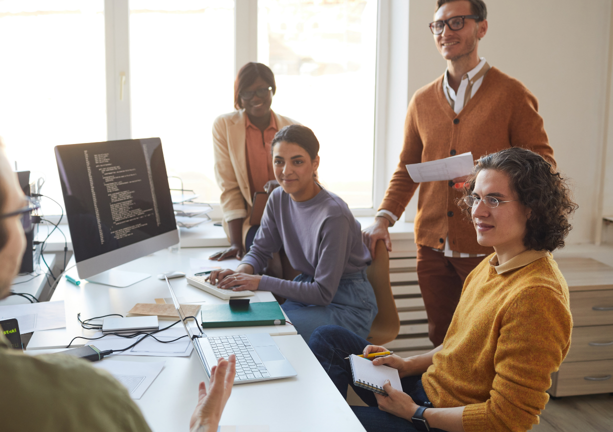 developers creating an app