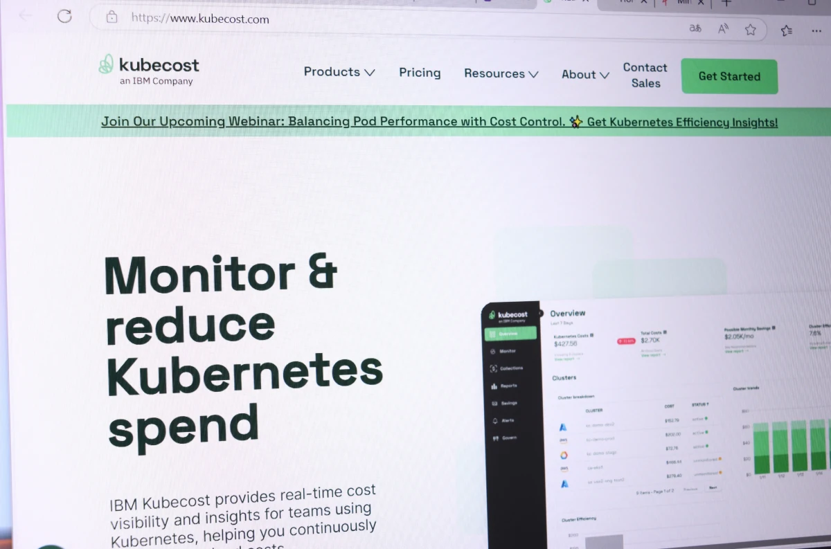 kubecost interface