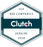Named to the 500 Leading B2B Service Providers in Ukraine list by Clutch