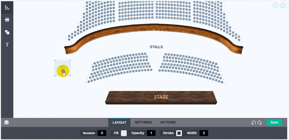 event seat reservation