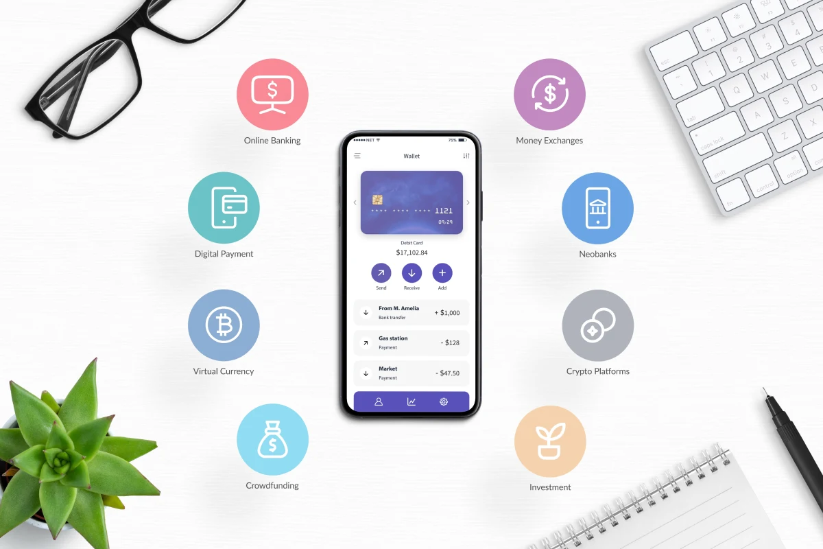 types of fintech apps