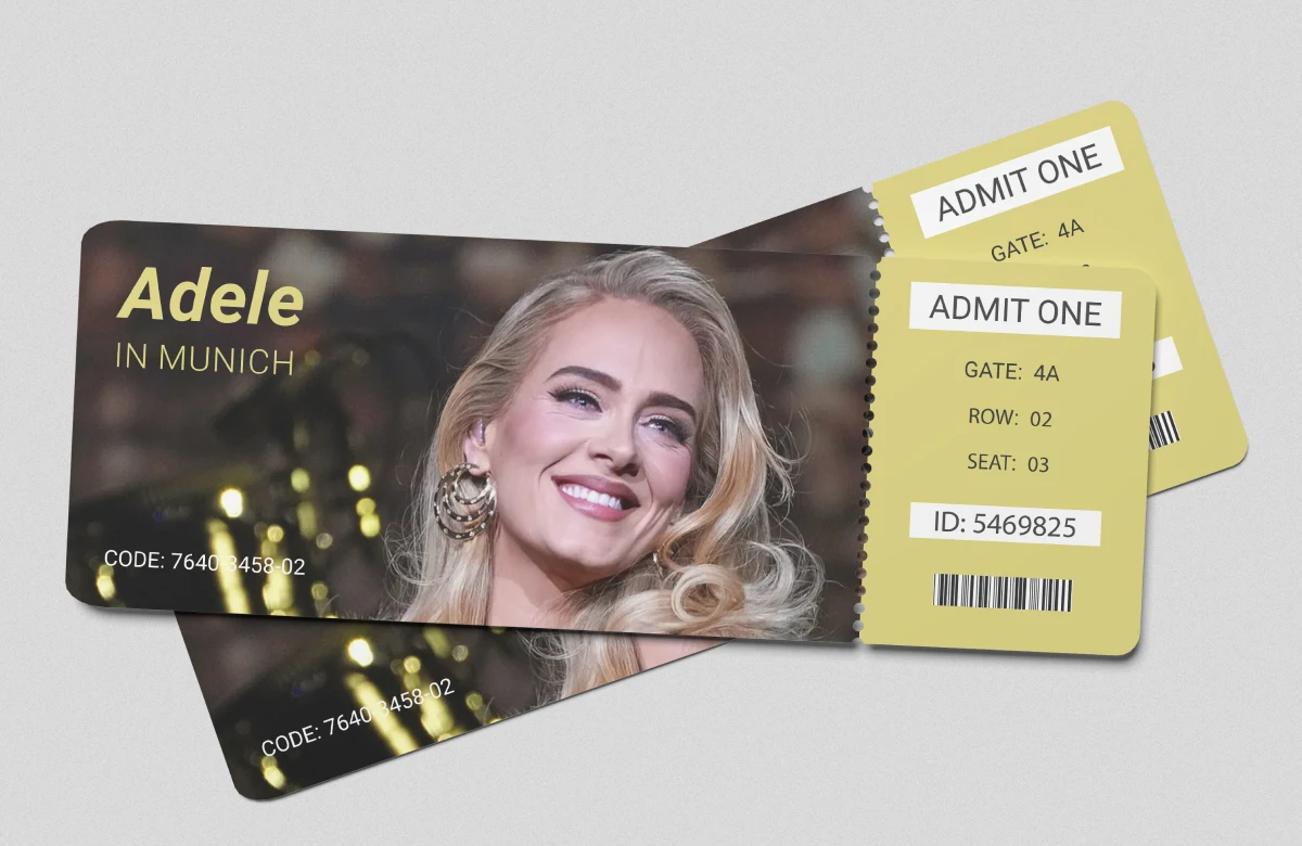 sourvenir tickets